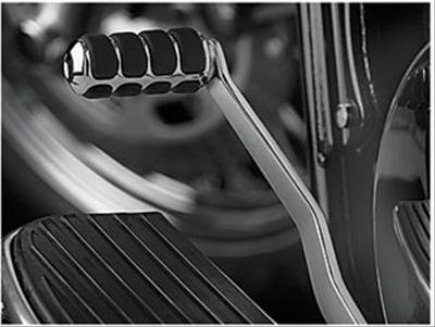 Kuryakyn Shift Peg Covers 8852 Cover, Round, Steel, Chrome, for use on Honda®, Kit