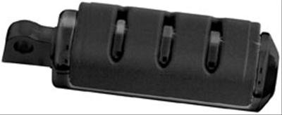 Kuryakyn ISO Pegs 7561 Pegs, Black Powder Coated, Trident Large, Pair