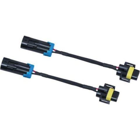 Kuryakyn Passing Lamp Adapters 5479 Adapter Harness, Lamps, Indian, Pair