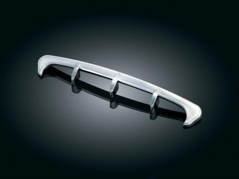 Kuryakyn Fairing Scoop Trim Accents 7322 Motorcycle Trim, ABS Plastic, Chrome Finish, Self-Adhesive, For use on Honda® GL 1800, Each