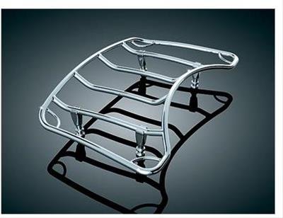 Kuryakyn Multi-Rack Adjustable Trunk Luggage Racks 7159 Rack, Rack, Steel, Chrome, 21 in. Width, 12 in. Length, Each