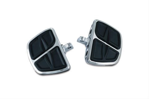 Kuryakyn Kinetic Mini Boards 7610 Floorboards, Boards, Steel, Chrome, Harley-Davidson®, Pair