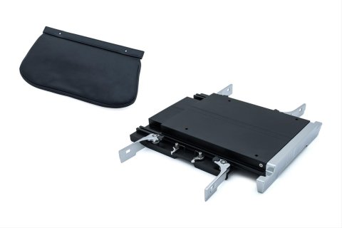 Kuryakyn Adjustable Tour-Pak Relocator Kits 8731 Saddlebag Mount, Bracket, Aluminum, Chrome, Harley-Davidson®, Each