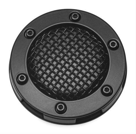 Kuryakyn Mesh Gas Caps 6549 Fuel Tank Cap, Mesh, Aluminum, Blackpowdercoated, Harley-Davidson®, Each