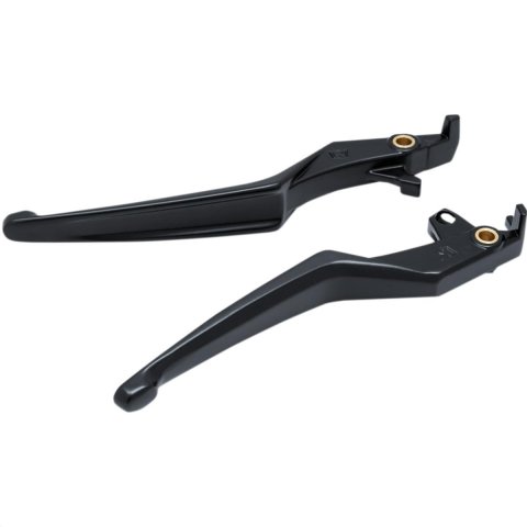 Kuryakyn Omni Levers 6777 Lever, Brake and Clutch, Omni, Aluminum, Black, Honda®, Pair
