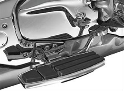 Kuryakyn Driver Floorboard Kits 4038 Floorboards, ISO, Steel, Chrome, for use on Honda®, Kit