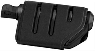 Kuryakyn ISO Pegs 7562 Pegs, Steel, Black Powder Coated, Dually ISO, Pair