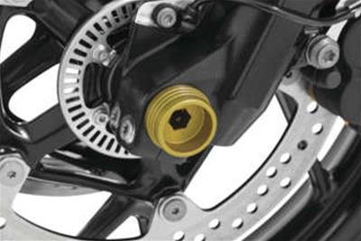 Kuryakyn Powersports Axle Sliders 430020 LODESTAR FRONT AXLE SLIDER GLD