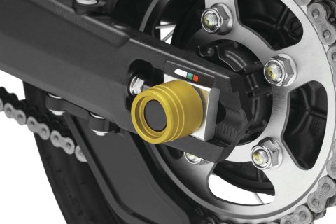 Kuryakyn Powersports Axle Sliders 504524 Body Lodestar Rear R AXLE SLIDE CRF1000L/ADV GLD
