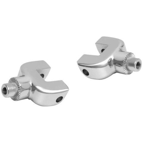 Kuryakyn Splined Passenger Board Mount Adapters 8928 Floorboard Mount, Splined, Chrome, Passenger, Indian, Pair