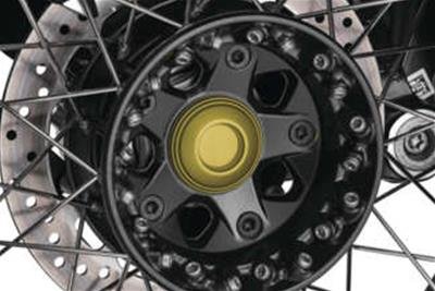 Kuryakyn Powersports Axle Sliders 505092 Body Lodestar Rear LODSTR REAR AXL SLDRS-BMW-GOLD