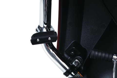 Kuryakyn Toe Rest Cruise Pegs 7615 Foot Control, Peg, Steel, Chrome Plated, Pair