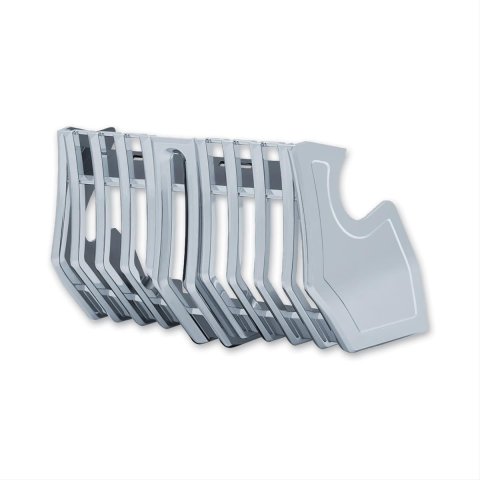 Kuryakyn Coolant Pump Covers 6414 Cover, Bolt-in, ABS Plastic, Chrome, Harley-Davidson®, Each