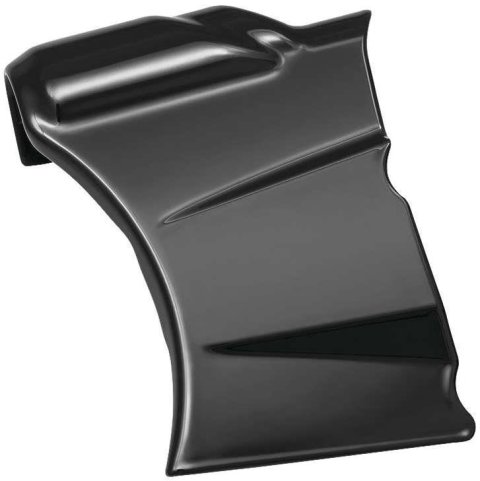Kuryakyn Precision Oil Line Covers 6461 Exterior Trim Accent, Cooler, Aluminum, Black, Harley-Davidson®, Each