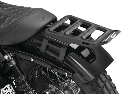 Kuryakyn Dillinger Luggage Racks 6665 Rack, Dillinger, Steel, Black, Harley-Davidson®, Each