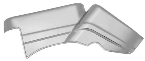 Kuryakyn Cylinder Base Covers 5737 Cover, Aluminum, Chrome, Indian, Kit