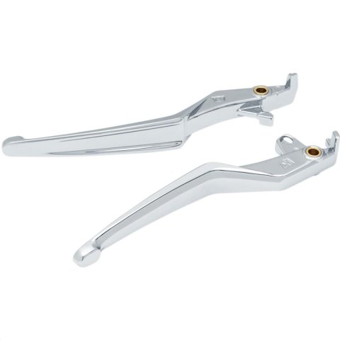 Kuryakyn Omni Levers 6776 Lever, Brake and Clutch, Omni, Aluminum, Chrome, Honda®, Pair