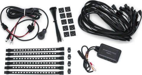 Kuryakyn Powersports Headlight Assembly Components 504993 NIGHTCRAWLERS ACCENT LIGHT KIT