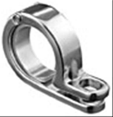 Kuryakyn P-Clamps 4014 Motorcycle P-Clamp, Stainless Steel, Chrome Finish, 39mm - 41mm, Each