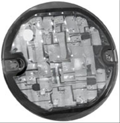 Kuryakyn LED Flat Conversion Turn Signal Inserts 5441 Inserts, Amber Bulb, Smoke Lens, Pair