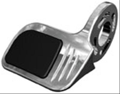 Kuryakyn Contoured ISO Throttle Bosses 6299 Bosses, Aluminum, Chrome, Each