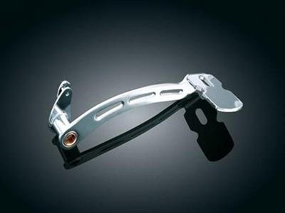 Kuryakyn Extended Brake Pedals 9061 Foot Controls, Extended, Pedal, Steel, Chrome, Harley-Davidson®, Each