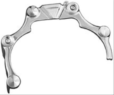 Kuryakyn Transmission Shrouds 7878 Shrouds, Steel, Chrome, Hardware Included, Harley-Davidson®, Kit