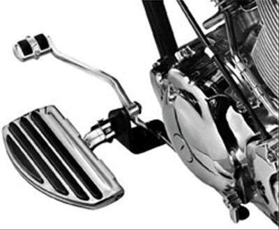 Kuryakyn Conversion ISO-Boards 7916 Motorcycle Boards, ISO Style, Steel, Chrome, Driver/Passenger, Pair