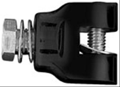 Kuryakyn Foot Peg Mounts 7573 Mounts, Short Magnum Mounts, 1/2-20 Thread Mount, Gloss Black, Pair