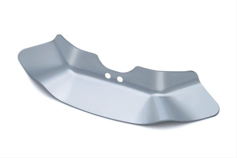 Kuryakyn Lower Triple Tree Wind Deflectors 1946 Deflector, Location, Steel, Chrome, Indian, Each