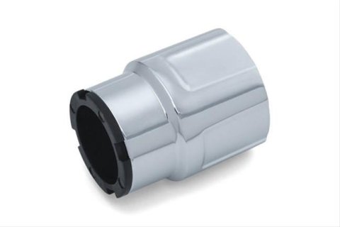 Kuryakyn Precision Heel Shift Eliminators 6434 Foot Controls, Percision, Peg Eliminator, Aluminum, Chrome, Harley-Davidson®, Each