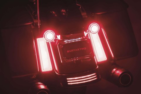 Kuryakyn LED Accent Lights 506591 Lighting & Instrument Tracer Filler Panel TRACER FILLR PNL LITES RED LNS