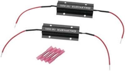 Kuryakyn Powersports Light Bulb Load Resistor Kits 504999 Electrical Equalizer ALUM LOAD EQUALZRS-100 WATT