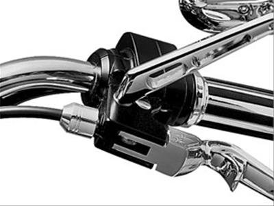 Kuryakyn Clutch Cable Ferrule Covers 2012 Exterior Trim Accent, Cover, ABS Plastic, Chrome Finish, Set Screw Installation, Each
