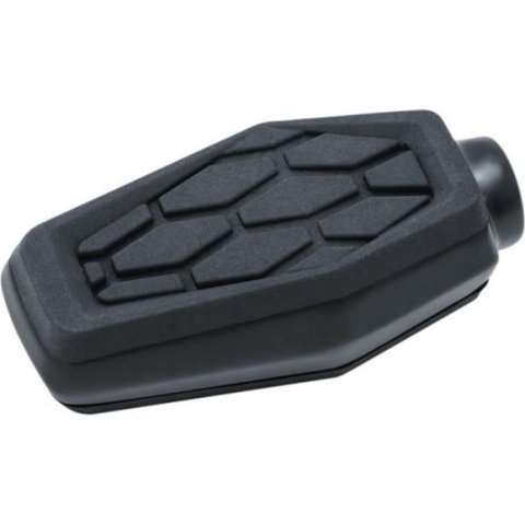 Kuryakyn Hex Shift Pegs 5913 Foot Controls, Hex, Peg, Brake Pedal, Aluminum, Satin Black, Indian, Victory, Each
