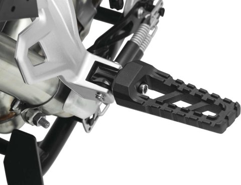 Kuryakyn Foot Control Components 504513 Controls Splined Peg Adaptors for Adventure Bikes FOOTPEG ADPT REAR SAT BLK BMW
