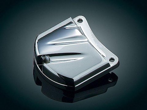 Kuryakyn Starter Covers 9050 Cover, Steel, Chrome, Bolt-On, Harley-Davidson®, Each
