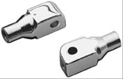 Kuryakyn Tapered Peg Adapters 8802 Motorcycle Foot Adapters, Tapered, Rear, Adjustable, Steel, Chrome, Metric Cruisers, Pair
