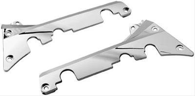 Kuryakyn Passenger Floorboard Side Covers 7506 Covers, Chrome, Pair