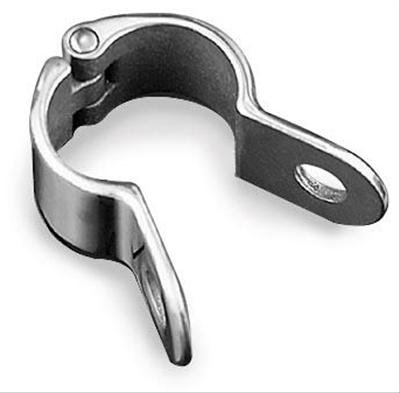 Kuryakyn Magnum Quick Clamps 8073 Foot Peg Mount, Clamp, Front, Steel, Chrome, 1 1/4 in. Tube Diameter, Each