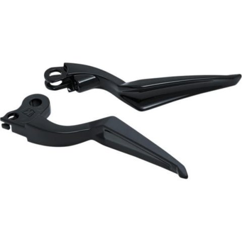 Kuryakyn Phantom Levers 5776 Brake and Clutch Levers, Phantom, Aluminum, Chrome, Indian, Pair