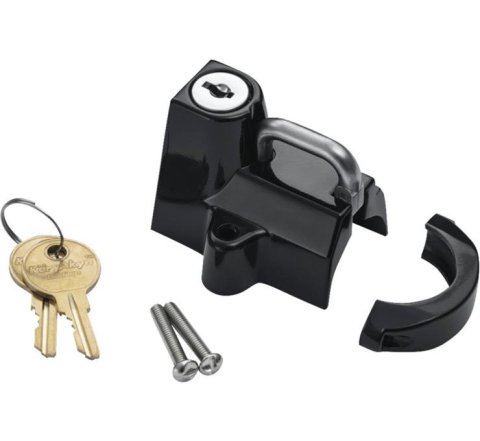 Kuryakyn Helmet Locks 4619 UNV HELMET LCK 1-1/4-1-1/2 BLK