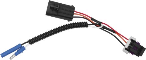Kuryakyn Wiring Harnesses 504658 Electrical Vehicle Specific Plug-and-Play Adaptors for Grote Rear Visibility Kits REAR VISBLTY ADPTR- RNGRRZR