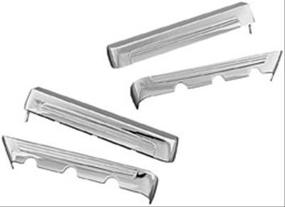 Kuryakyn Lightning Valve Covers 3901 Lighting, Covers, Ball-milled, Steel, Chrome, Honda®, Pair