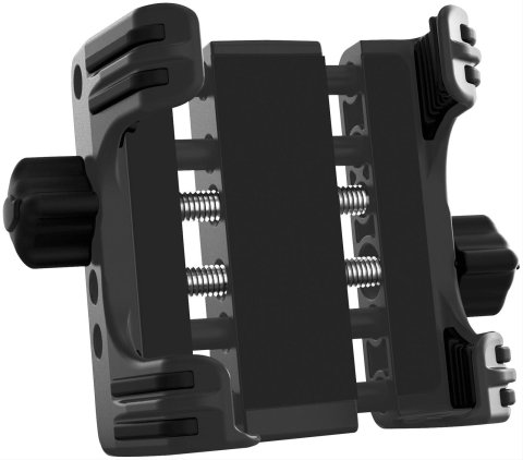 Kuryakyn Tech-Connect Standard Device Holders 1693 Device, Holder, Composite, Black, Each