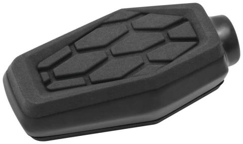 Kuryakyn Hex Shift Pegs 5911 Foot Controls, Hex, Pegs, Aluminum, Satin Black, Harley-Davidson®, Each