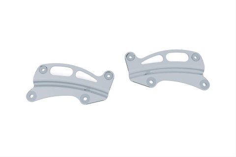 Kuryakyn Quick-Release Attachment Point Kits 7098 Quick Release Kits, Steel, Chrome, Use with 7093 Mount, Harley-Davidson®, Kit