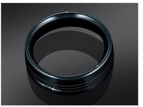 Kuryakyn Headlight Trim Rings 6916 Ring, Aluminum, Black, Harley-Davidson®, Each