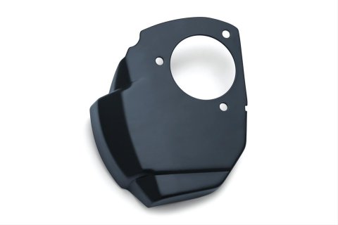 Kuryakyn Precision Throttle Servo Motor Covers 9341 Exterior Trim Accent, Cover, Aluminum, Satin Black, Harley-Davidson®, Air Cleaner, Each