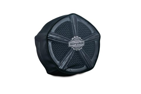 Kuryakyn Prefilters/Rain Socks 9373 Air Prefilter, Nylon, Black, Fits Hypercharger ES Air Cleaners, Each